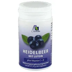 HEIDELBEER KAPSELN+Lutein+C+E 60 St