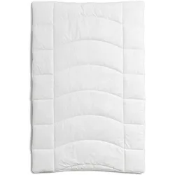 Fürstenhof Ganzjahresbettdecke Gabriella 155 x 220 cm Baumwolle Weiß