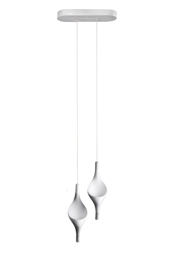 Cini & Nils Acqua Due Pendelleuchte (zentraler Stromauslass, Uplight) zentraler Stromauslass | Uplight 2xACCNACQ.0460H+ACCNACQ.00469