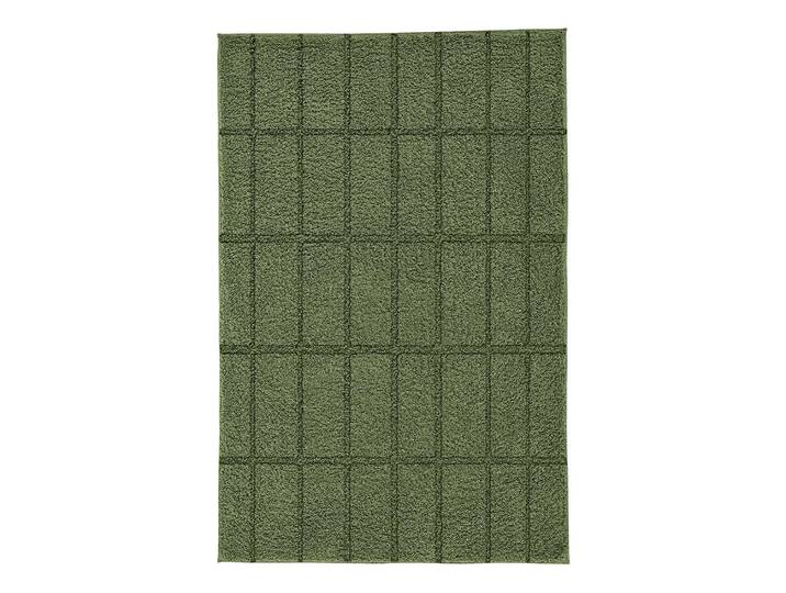 Tapis de bain Tiles 60 x 100cm Vert/Vert
