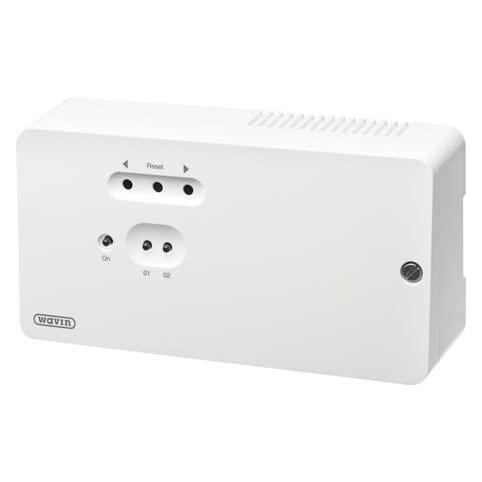 Wavin AHC 9000 Steuergerät 1-2 Kreise ist besonders geeignet für Projekte oder für einen einzelnen R (4060549)