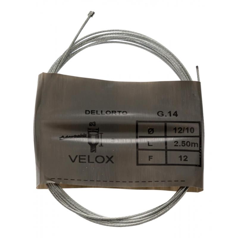 Velox Câble de gaz cyclo Piaggio Ciao/Dellorto 2m50