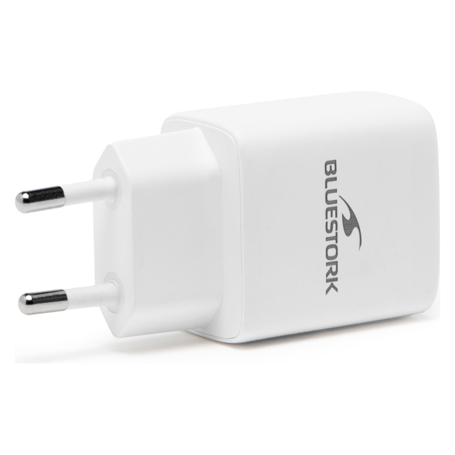 Bluestork Chargeur USB-C/20W/Blanc (20 W, 1 Port) (TBKBLUPW-20-C)