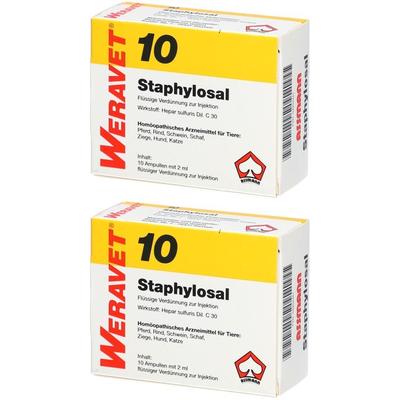 Staphylosal 10 Ampullen vet. 2x 2x10x2 ml