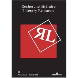 Recherche littéraire / Literary Research, Fachbücher