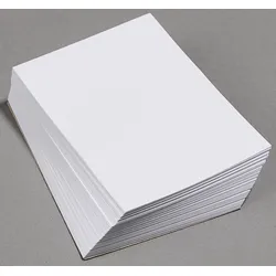 Notizpapier 7.4 cm  x 10.5 cm weiß