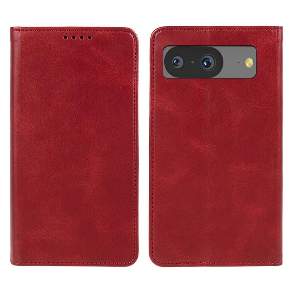 Cover-Discount Google Pixel 8 - Stand Flip Case Hülle rot (Google Pixel 8) (660144422B)