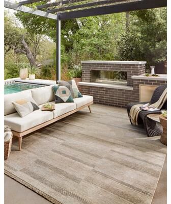 Alexander Home Dana Indoor / Outdoor Modern Area Rug