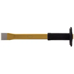 KS Tools, Meissel, Maurermeissel mit Handschutzgriffflach, flach oval, 33x800 mm (33 mm)