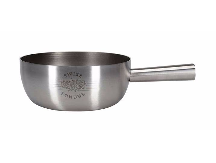 Nouvel Caquelon Swiss Fondue Fondue Caquelon – silber
