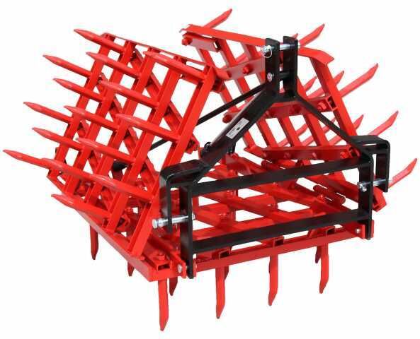 AgriEuro Premium Zinkenegge schwere Reihe AgriEuro EPPR50 - im 3Punkt angebaut/gezogen - 50 Zinken - 250cm