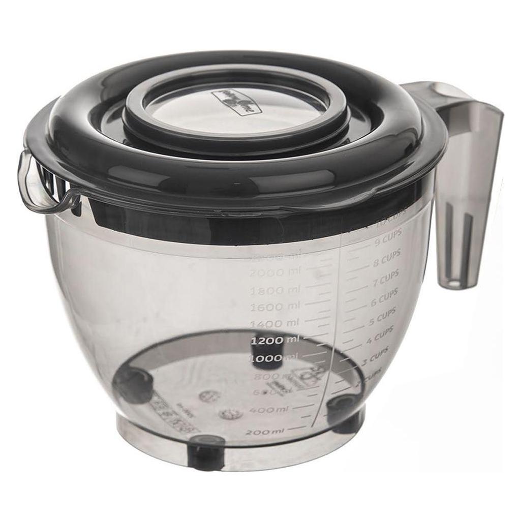 Orion Rührschüssel - 2,5 l - mit Deckel - rutschfester Messbecher (59673742)