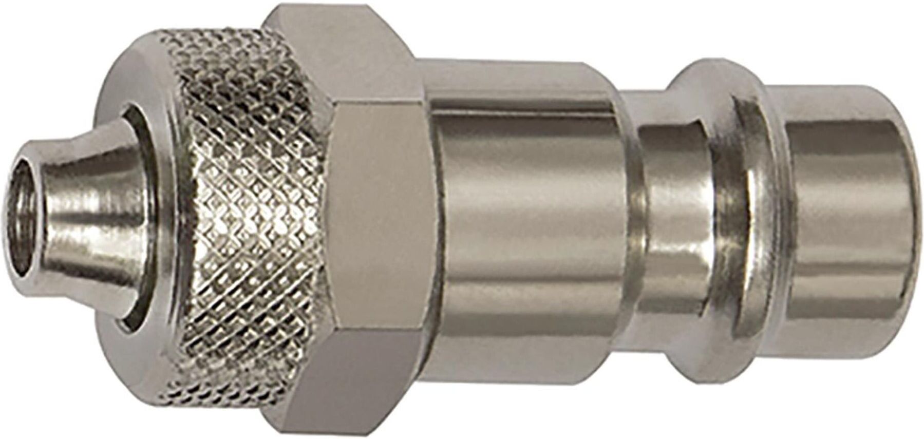 Riegler Nippel für Kupplungen NW 7,2 - NW 7,8, Stahl, für Schlauch 8x6 (244.581)