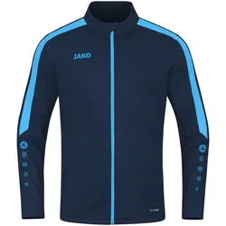 JAKO Power Polyesterjacke Herren 910 - marine/skyblue L