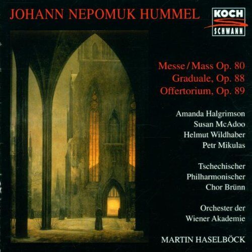 Tschechischer Philharmonischer Chor - Messe op. 80 / Graduale op. 88 / Offertorium op. 89 - Preis vom 30.09.2026 09:01:18 h