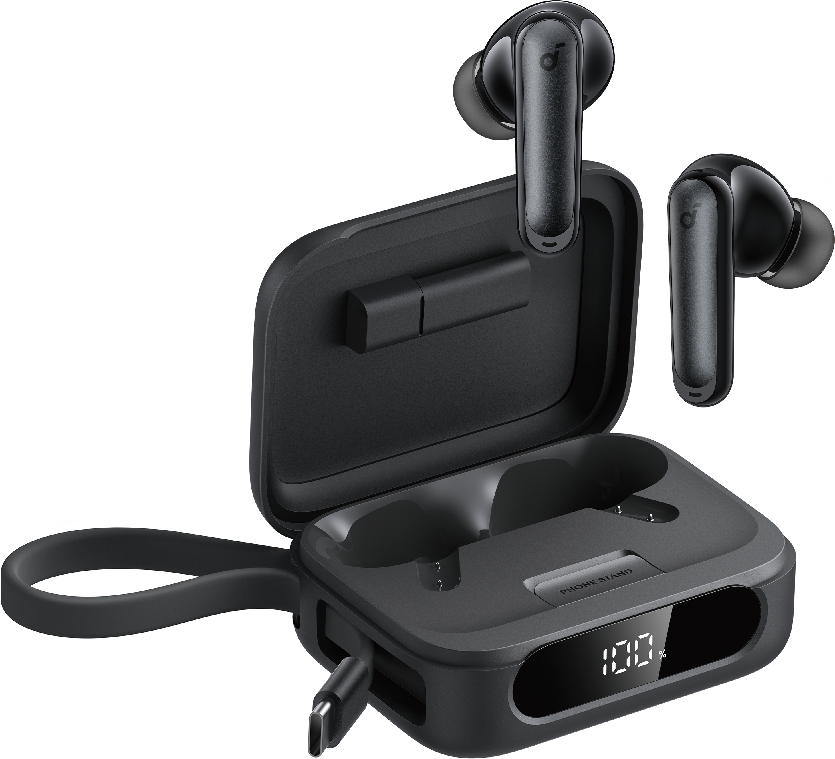 eufy P41i   Earbuds mit Handy-Ladefunktion (Privat) Weiß Integrierter Lightning-Stecker