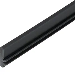 Hager BKZBSK7011 Belagstoßkante 4mm Bodenbelag halogenfrei zu Bodenkanal BK L=2,4m eisengrau  - 2 Meter