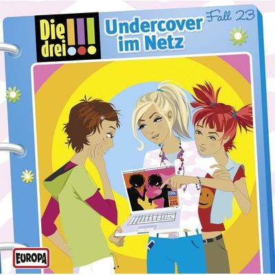 Die drei !!! 23. Undercover im Netz (drei Ausrufezeichen) - , CD, 9783803237729