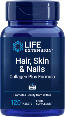 Life Extension Hair Skin & Nails Collagen Plus Formula 120 Tabs