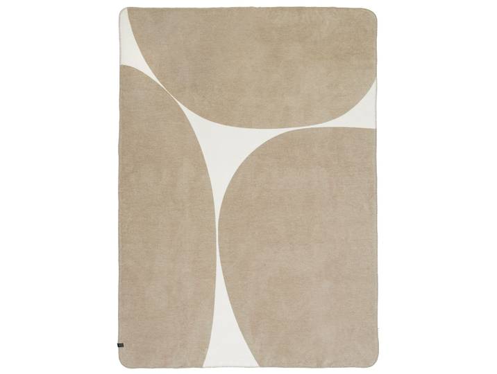 Wohndecke Pebble , beige, B:150cm L:200cm, 60% Polyester, 40% Baumwolle, SCHÖNER WOHNEN-KOLLEKTION, Wohndecken, Wohndecke, mit hohem Baumwollanteil
