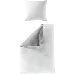 Bettwäsche Renforcé white ( 135x200cm, mit 1 Kissen) - 135x200cm, mit 1 Kissen