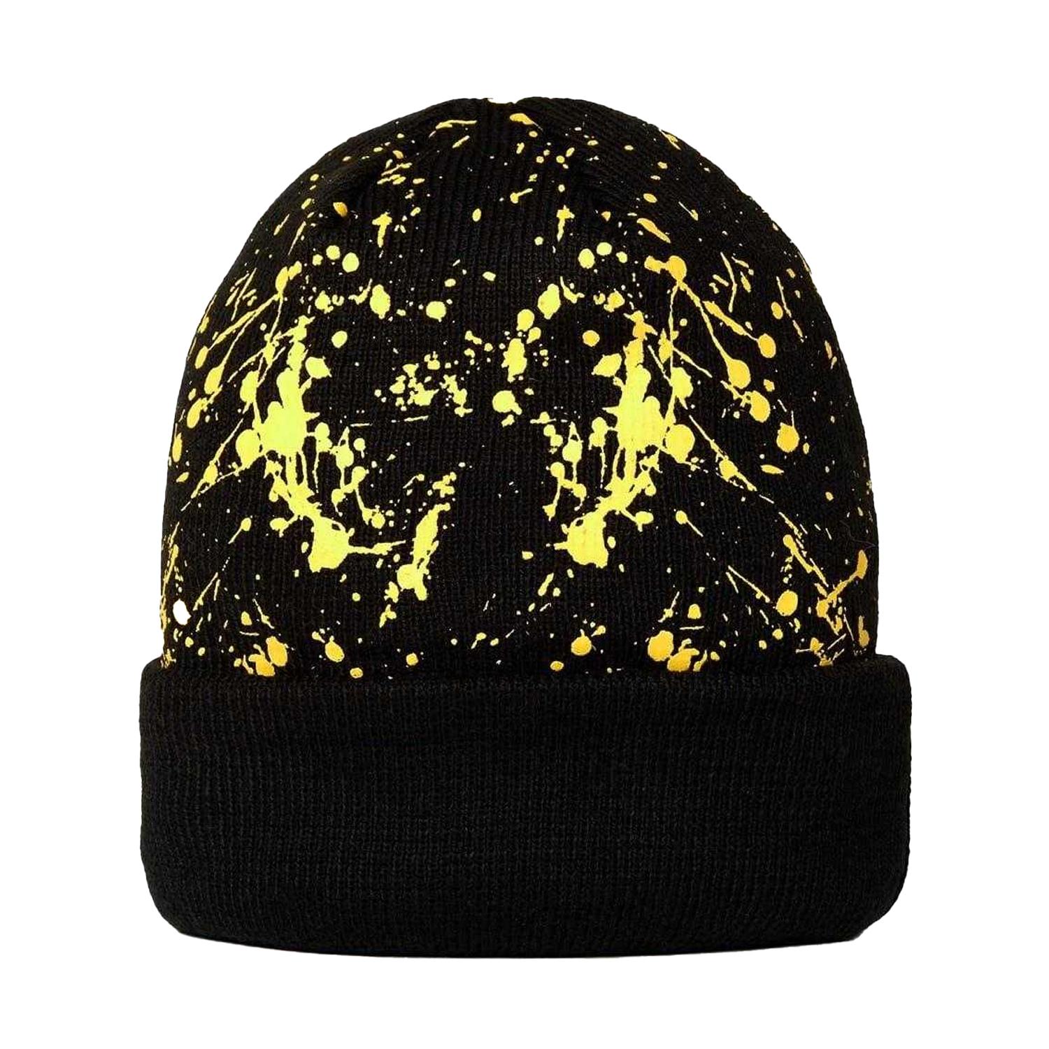 New Era Kinderen/Kinderen Spetter Gebreide Casual Beanie (Zwart)