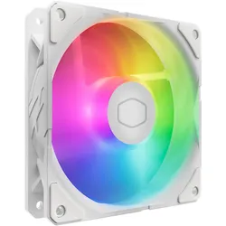 2x Cooler Master SickleFlow 120 ARGB (120 mm, 3x), PC Lüfter, Weiss