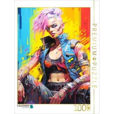 CALVENDO Puzzle Virtuelle Piratin | 1000 Teile Lege-Größe 64x48cm Foto-Puzzle für glückliche Stunden, Sonstige von , Calvendo Puzzle