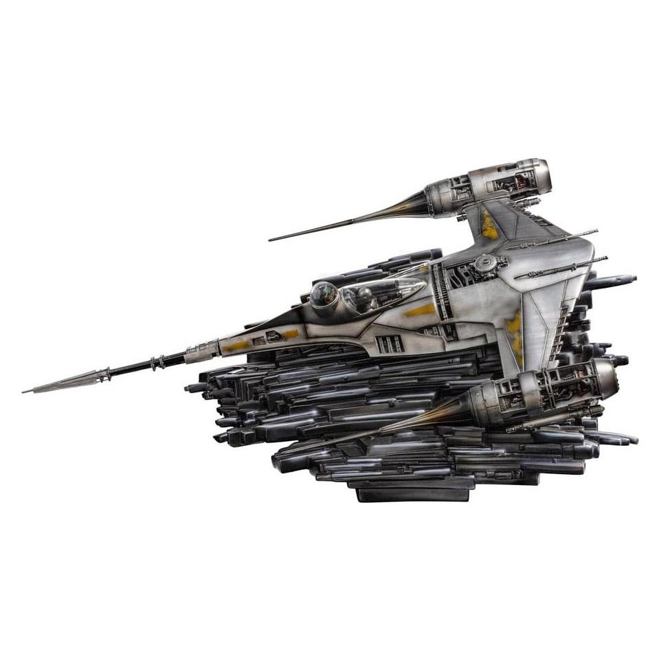 Iron Studios Le Livre de Boba Fett statuette 1/20 Demi Art Scale Mando's N-1 Starfighter 60 cm (LUCSWR80823-20)