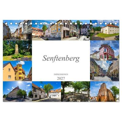 Senftenberg Impressionen (Tischkalender 2027 DIN A5 quer), CALVENDO Monatskalender