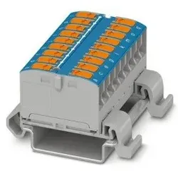 Phoenix Contact 1019538 Verteilerblock PTVFIX 18X2,5-NS35A BU PTVFIX18X25NS35ABU  - 20 Stück