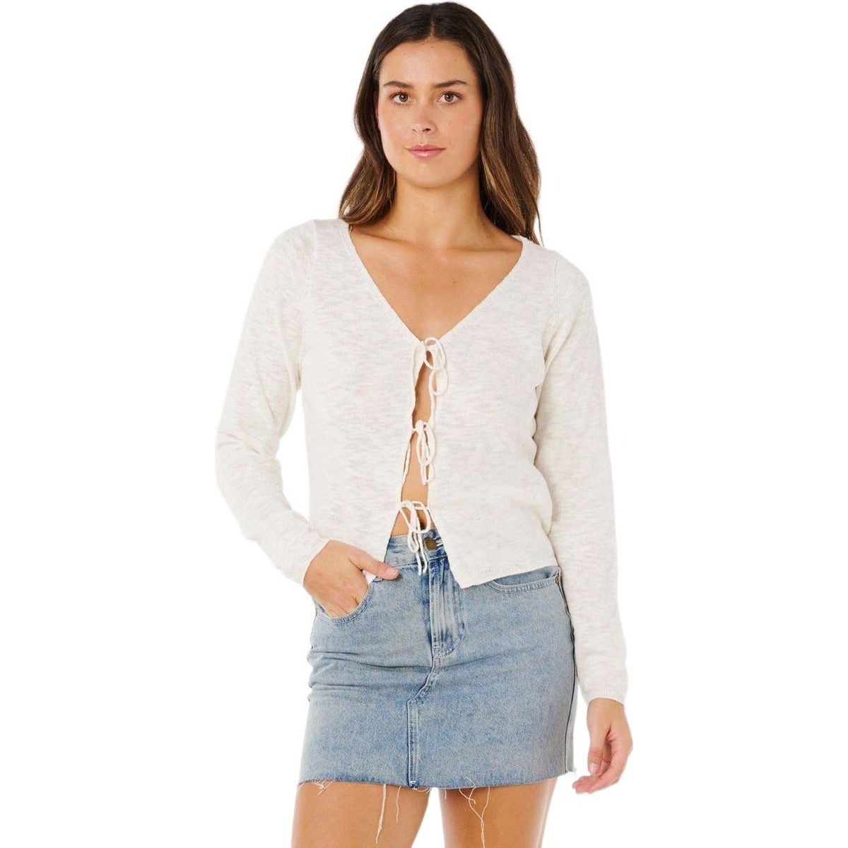 RipCurl Pacific Knit Cardi bone (3021) S 03RWKN-3021-S