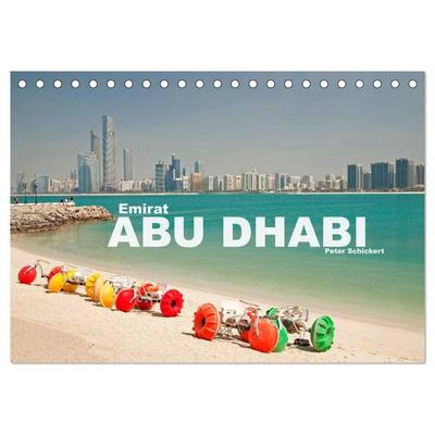 Emirat Abu Dhabi (Tischkalender 2026 DIN A5 quer), CALVENDO Monatskalender