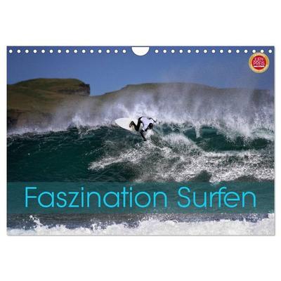 Faszination Surfen (Wandkalender 2027 DIN A4 quer), CALVENDO Monatskalender
