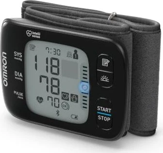 OMRON RS7 Intelli IT Blutdruckmessgerät für das Handgelenk, 5 Jahre Garantie