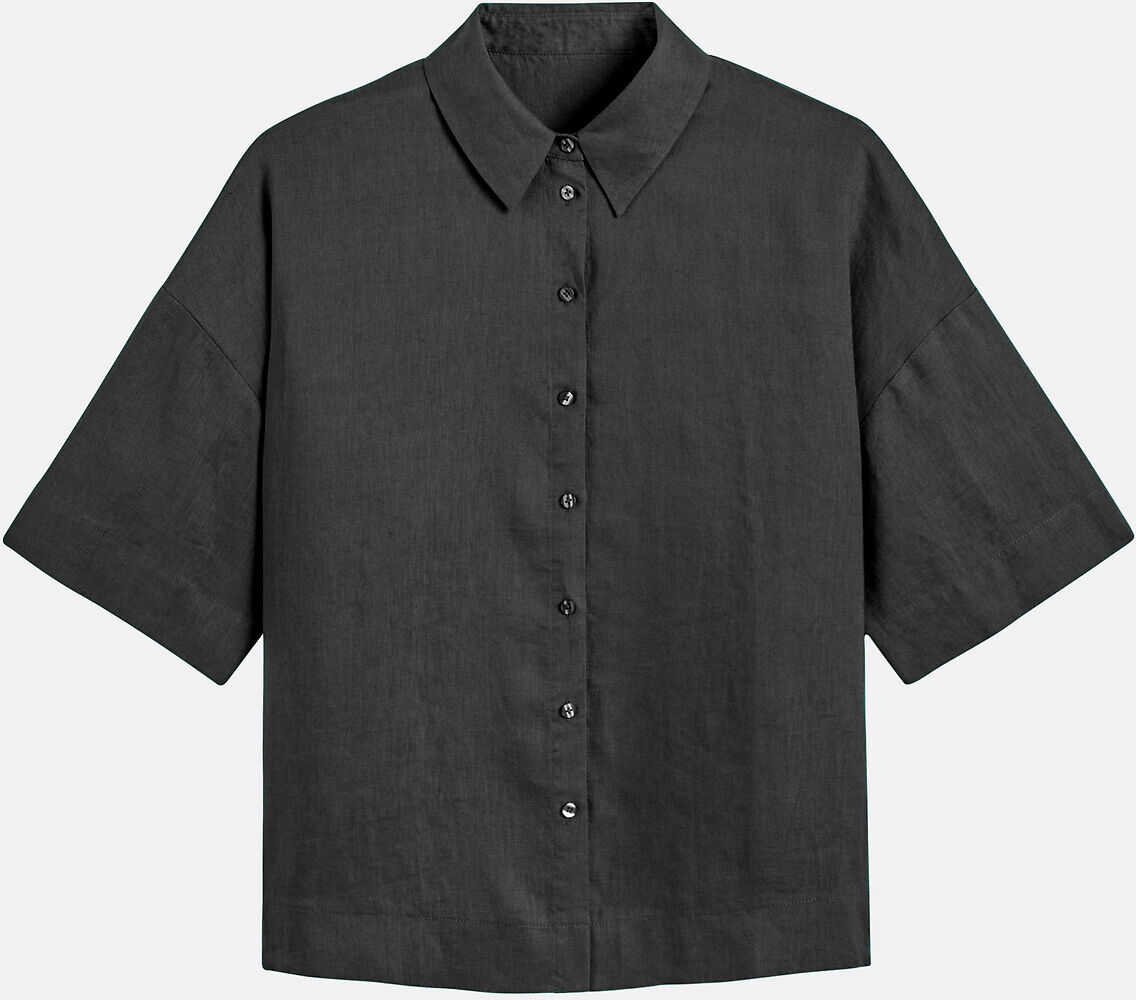 LA REDOUTE COLLECTIONS Chemise ample manches coudes lin Signature, AMBRE
