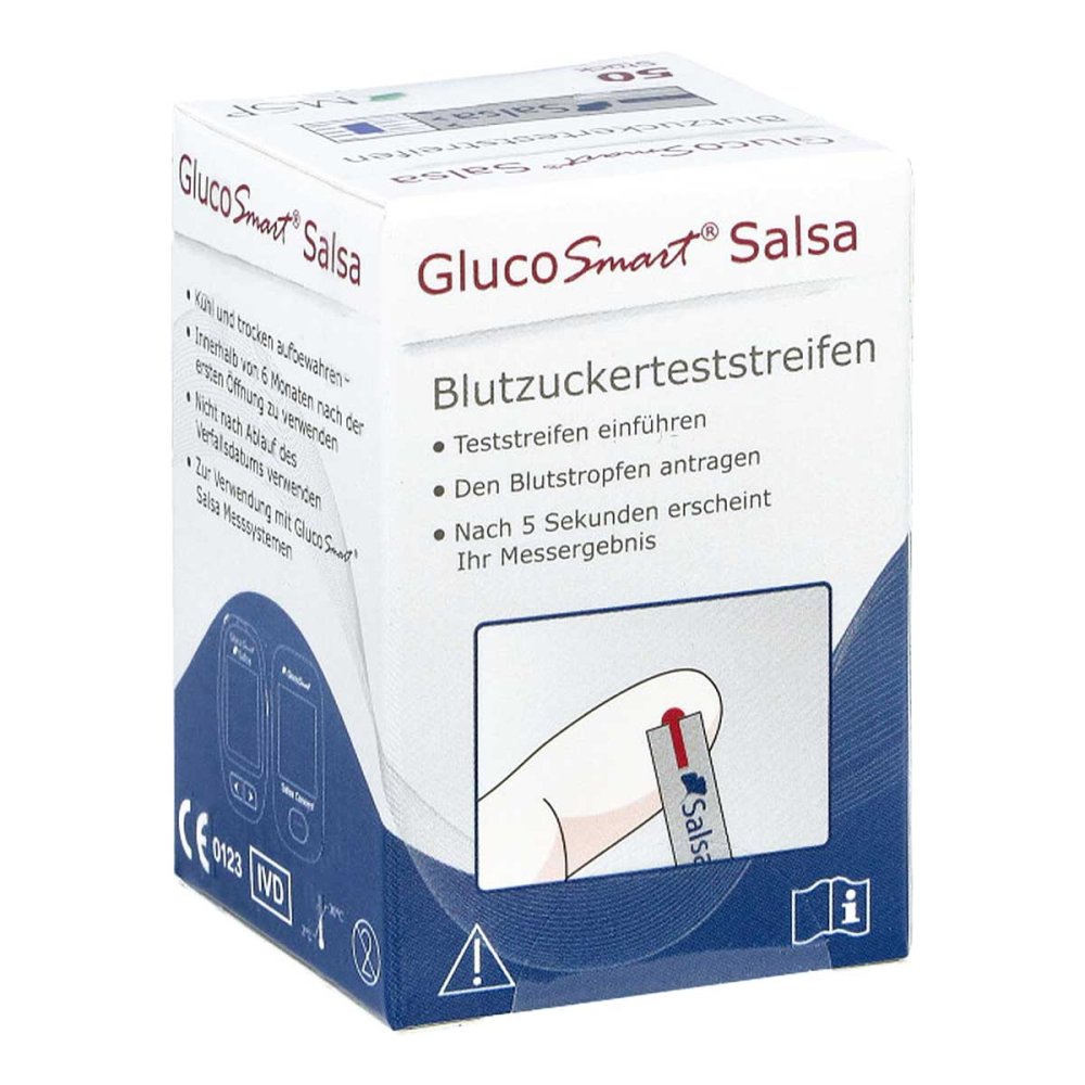 MSP bodmann GmbH Glucosmart Salsa Blutzuckerteststreifen Dose 11653886