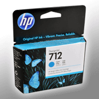 HP Tinte 3ED67A 712 cyan