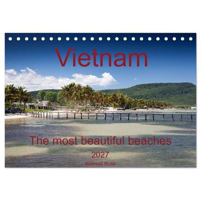 Vietnam`s most beautiful beaches (Desk Calendar 2027 DIN A5 landscape), CALVENDO 12 Month DeskCalendar