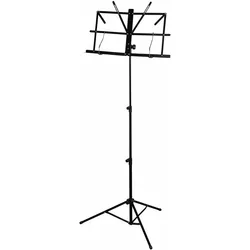 Hage Music Stand, Notenständer, Schwarz