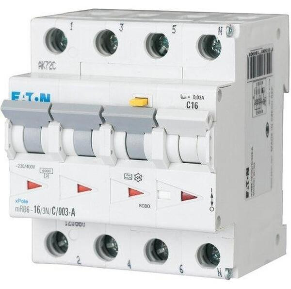 Eaton FI/LS combinatie-schakelaar MRB4-20/3N/C/03-A