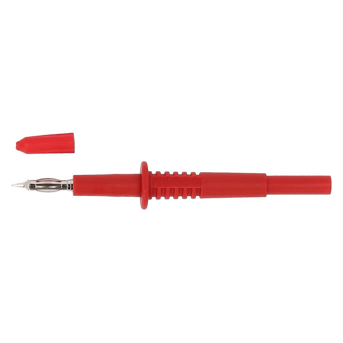 KS Tools 4,0 mm Eingangsbuchse auf Prüfspitze, rot (150.1677)