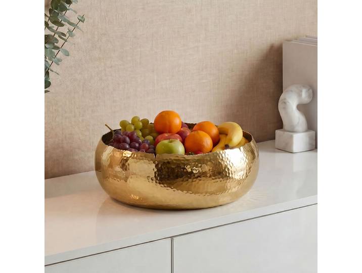 Obstschale Abdaga Ø 35cm Gold/Gold
