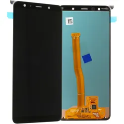 LCD-Kompletteinheit für Samsung Galaxy A7 2018 A750, schwarz