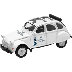 Welly 2cv Charente Rf Blanc