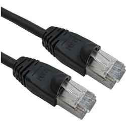 Cables Direct CDL 30MTR CAT 6 FTP-LSOH - BLACK (FTP, CAT6, 30 m), Netzwerkkabel