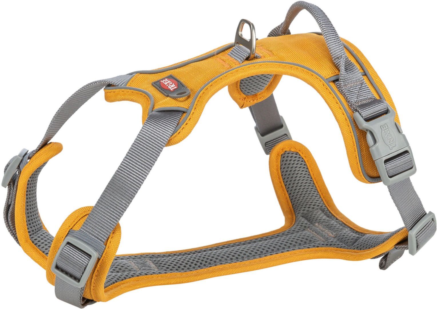 TRIXIE Premium Active Geschirr, 39 - 56 cm / 15 mm, curry