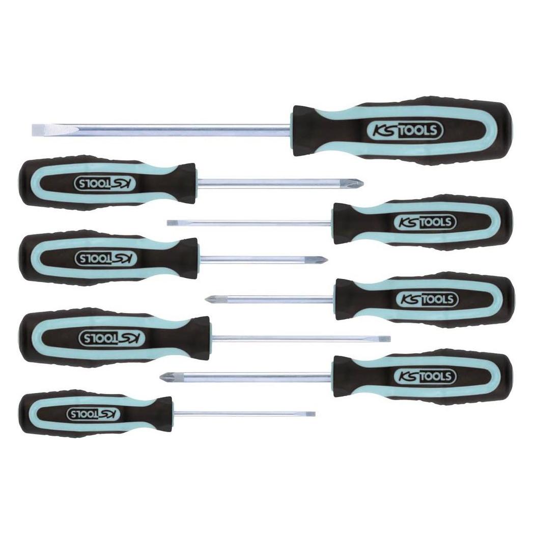 KS Tools Edelstahl-Schraubendreher-Satz (Set) (153.2000)