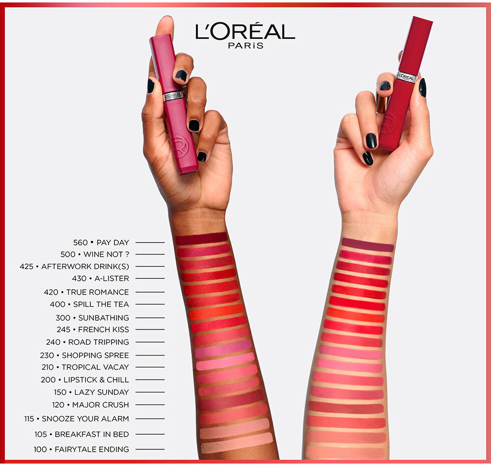 L'Oréal París batom líquido Infailible Matte Resistance #120-major crush