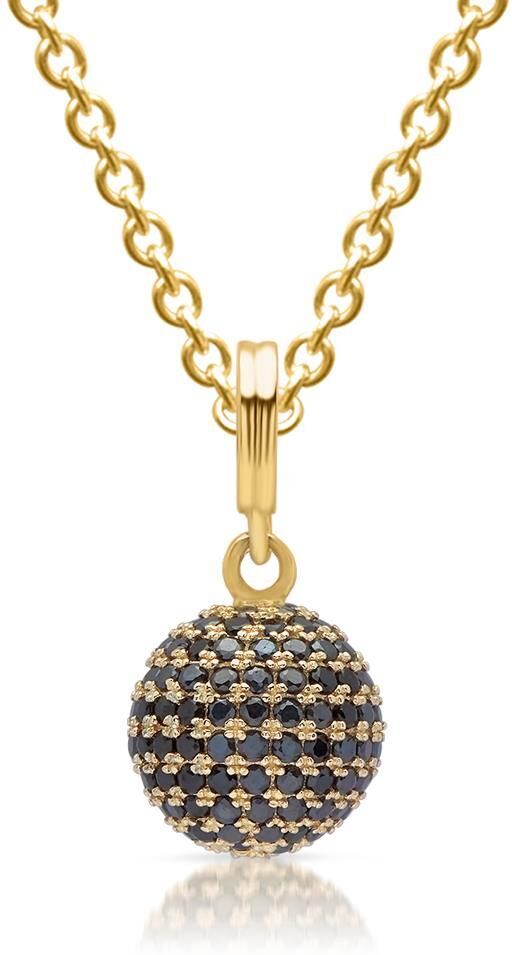 Unique Gelbvergoldete Silberkette mit Anhänger gold